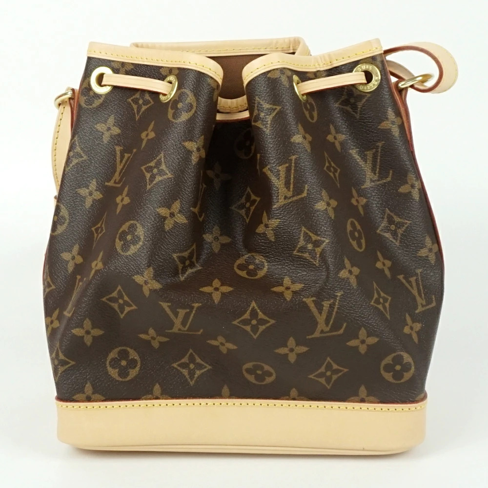 LOUIS VUITTON Noe Monogram Canvas Brown Shoulder Bag